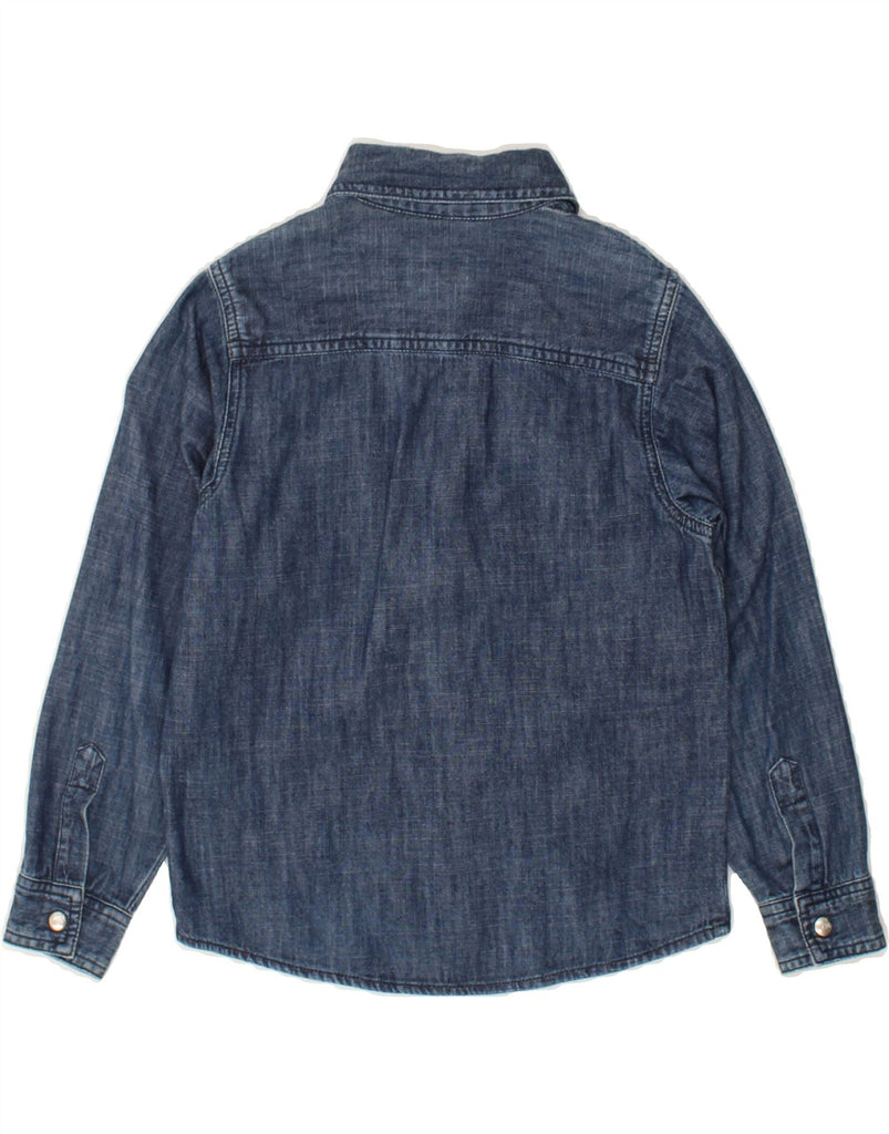 DIESEL Boys Denim Shirt 5-6 Years Navy Blue Cotton | Vintage Diesel | Thrift | Second-Hand Diesel | Used Clothing | Messina Hembry 