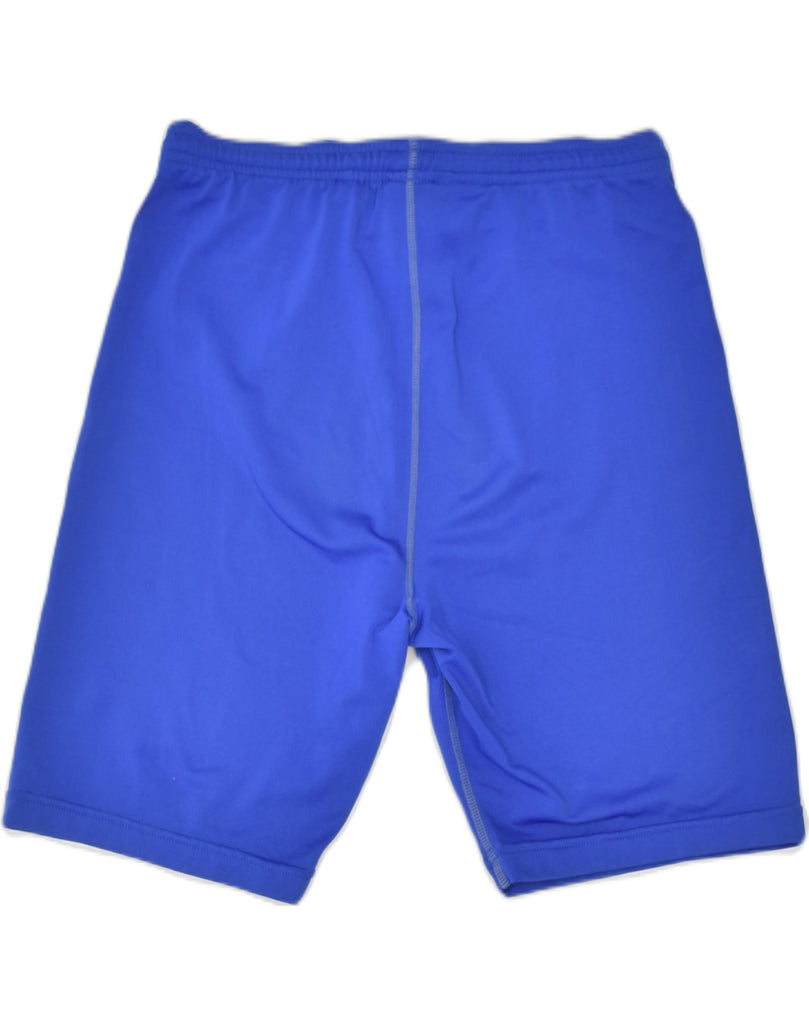 ADIDAS Mens Sport Shorts W34 Medium Blue Polyester | Vintage | Thrift | Second-Hand | Used Clothing | Messina Hembry 