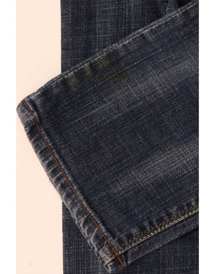Levi's Mens 571 Slim Jeans W31 L34 Blue Cotton