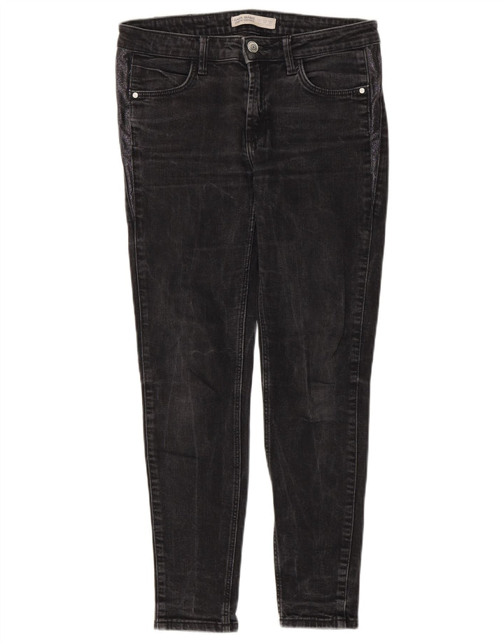Zara Womens Slim Jeans EU 38 Small W28 L27 Grey