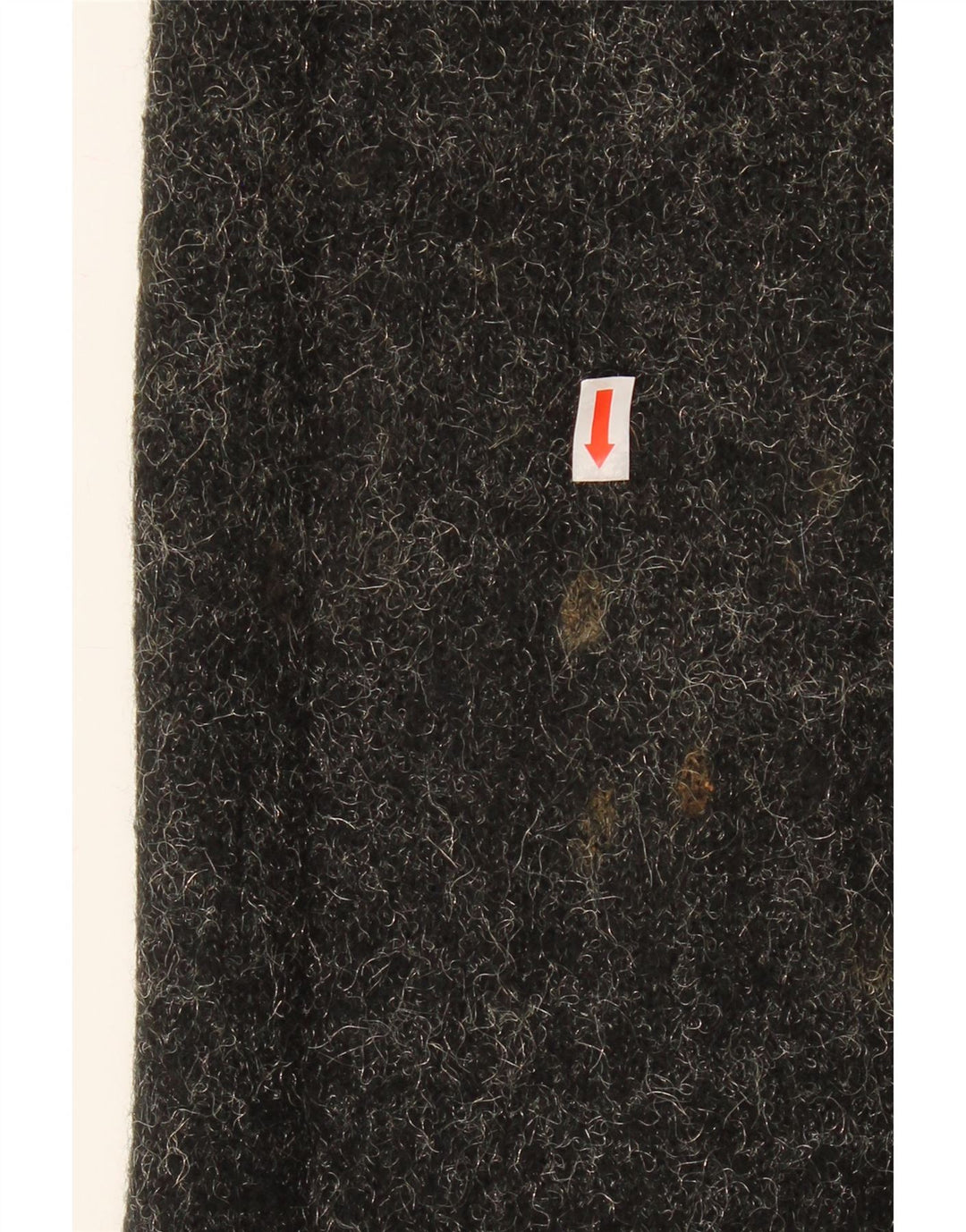 VINTAGE Womens Knit A-Line Skirt Medium W26 Black Vintage Vintage and Second-Hand Vintage from Messina Hembry 