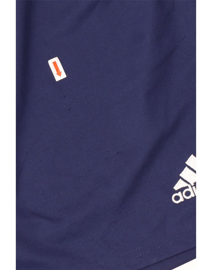 ADIDAS Mens Climalite Sport Shorts Large  Navy Blue Polyester