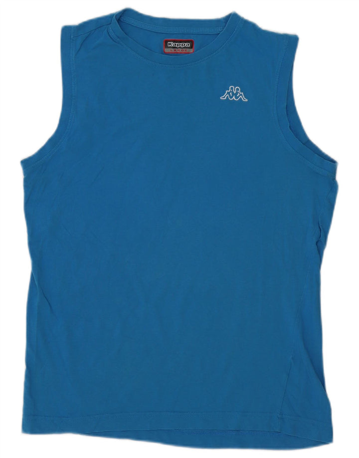 Kappa Mens Vest Top Large Blue