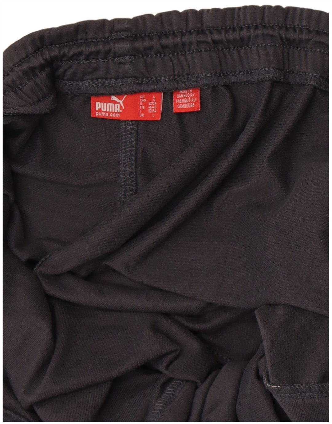 PUMA Mens Tracksuit Trousers Large  Grey