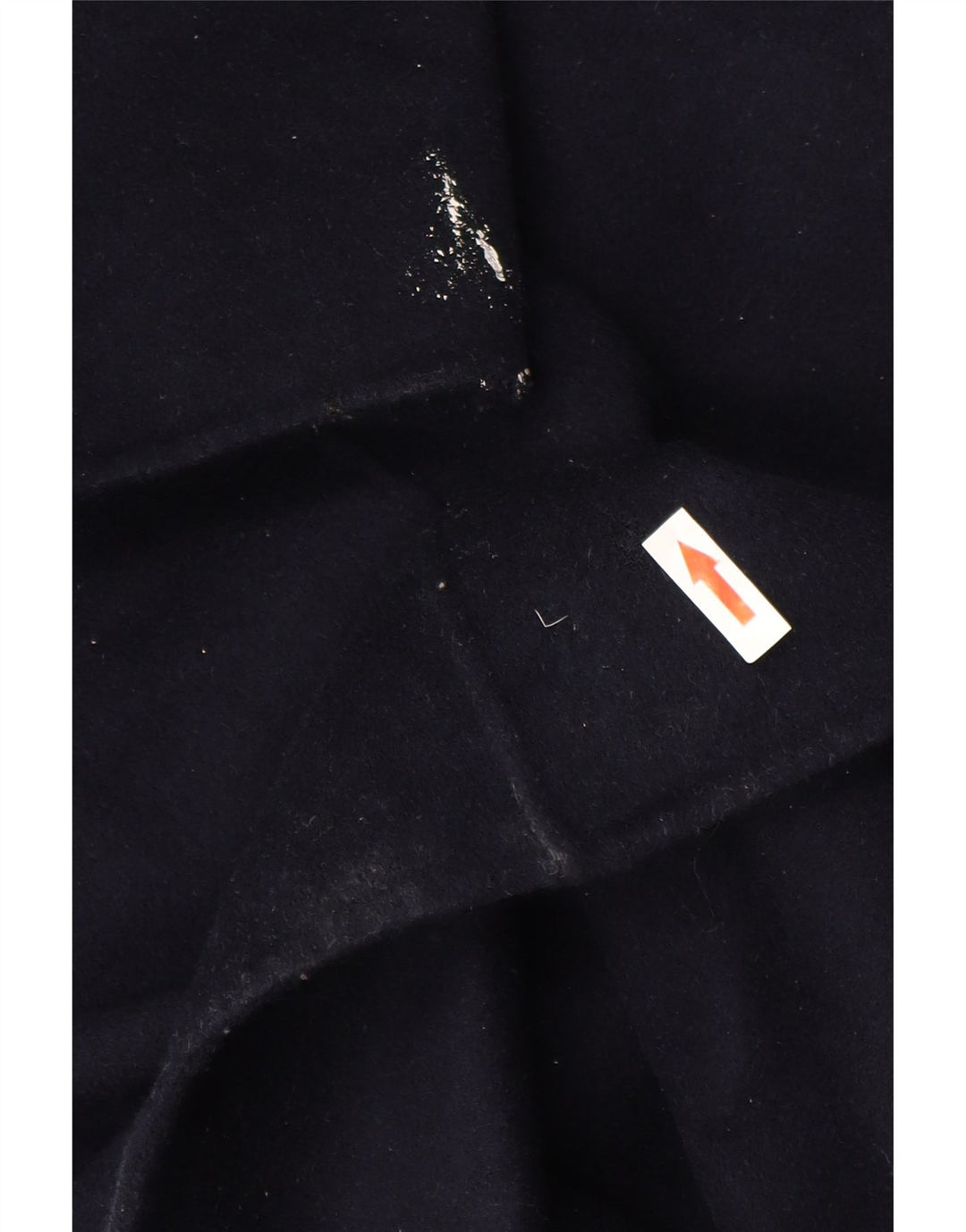 Massimo Dutti Womens Open Oversized Overcoat UK 10 Small Navy Blue