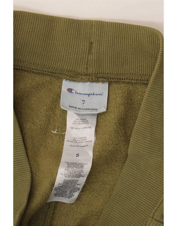 Champion Mens Tracksuit Trousers Joggers Small  Green Cotton