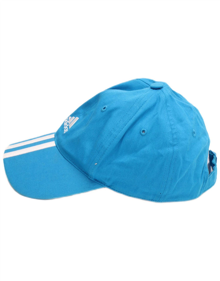 Adidas Boys Graphic Baseball Cap One Size Blue Cotton