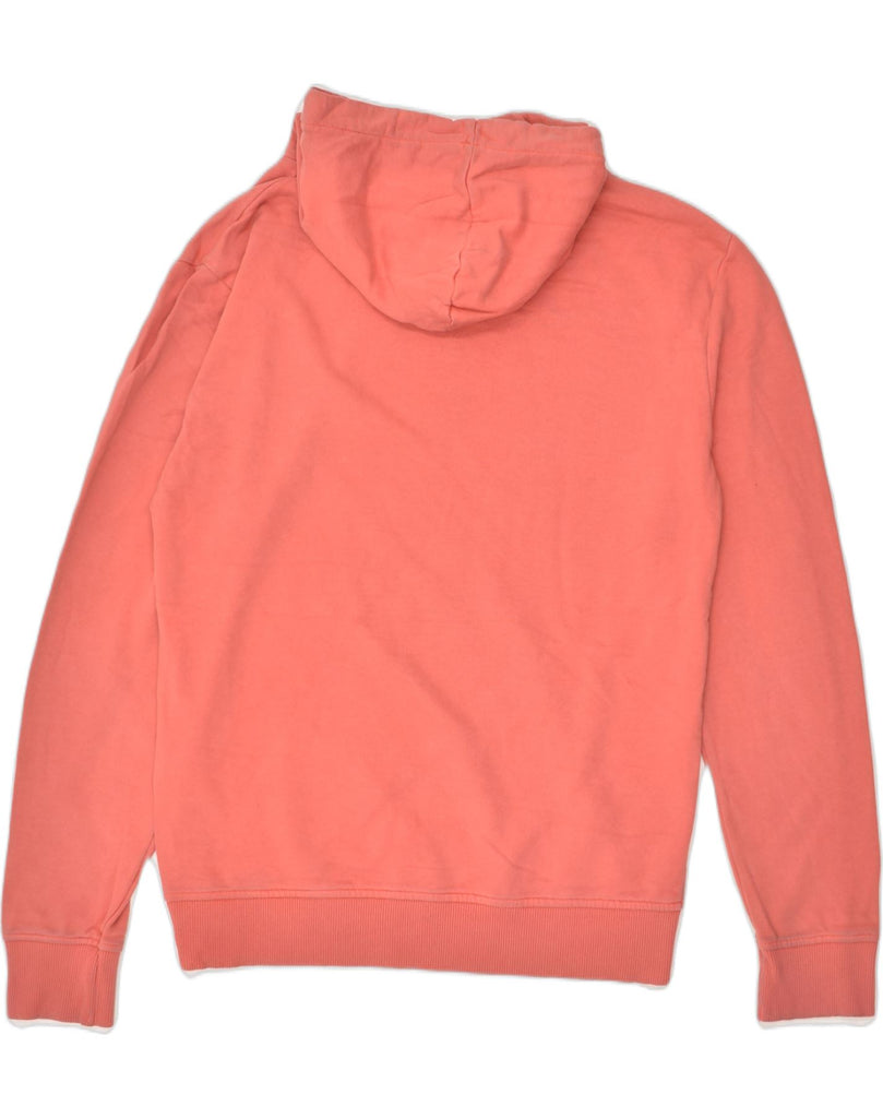 JACK & JONES Mens Graphic Hoodie Jumper Medium Orange Cotton | Vintage Jack & Jones | Thrift | Second-Hand Jack & Jones | Used Clothing | Messina Hembry 