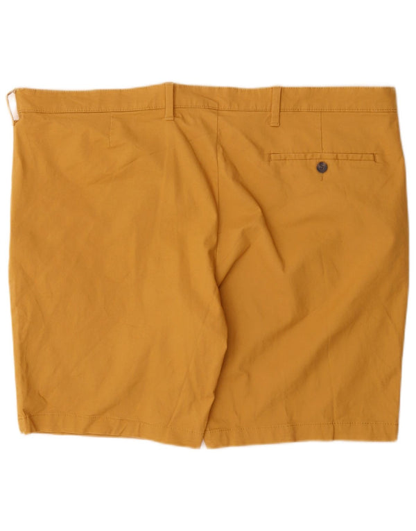 Marks & Spencer Mens Chino Shorts W42 2XL Beige Cotton