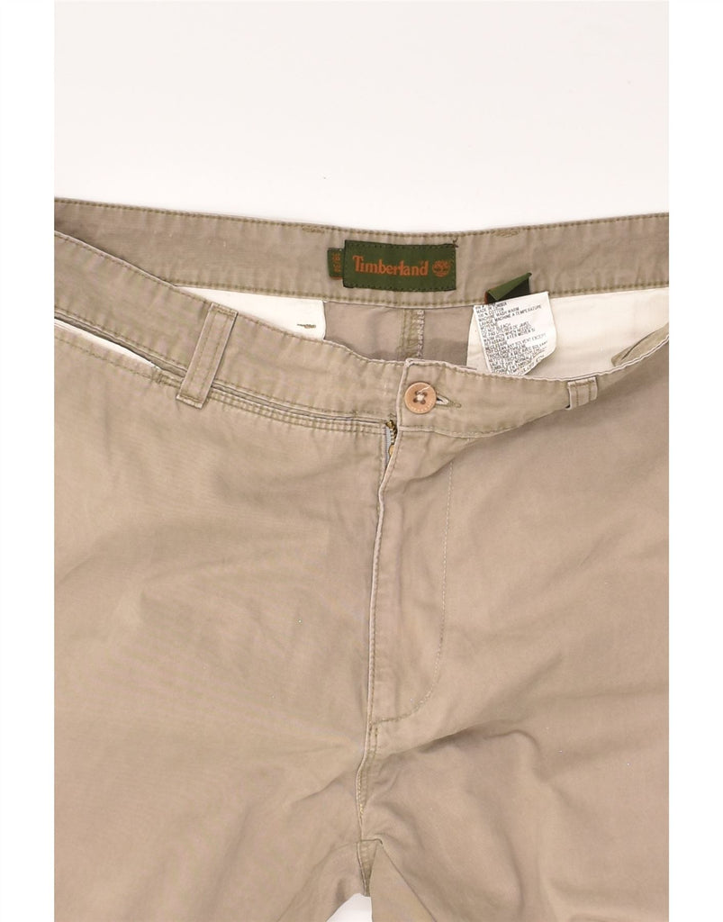 TIMBERLAND Mens Straight Chino Trousers W38 L34  Beige Cotton | Vintage Timberland | Thrift | Second-Hand Timberland | Used Clothing | Messina Hembry 