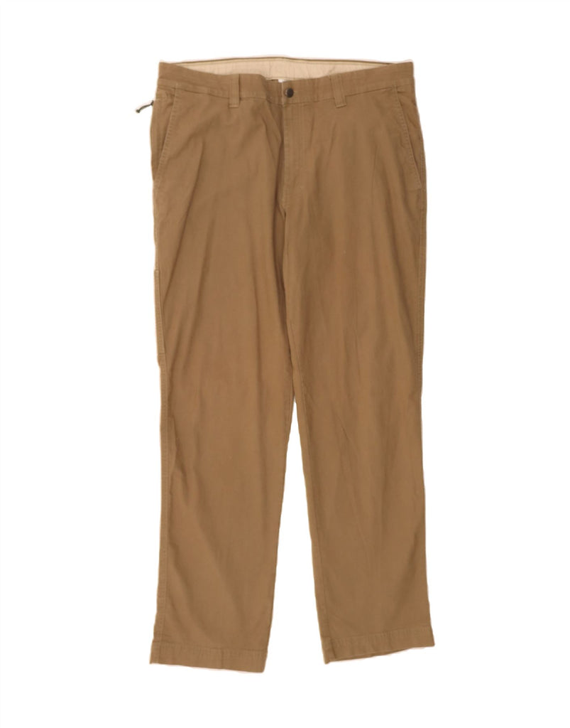 COLUMBIA Mens Straight Cargo Trousers W38 L32 Beige Cotton Vintage Columbia and Second-Hand Columbia from Messina Hembry 