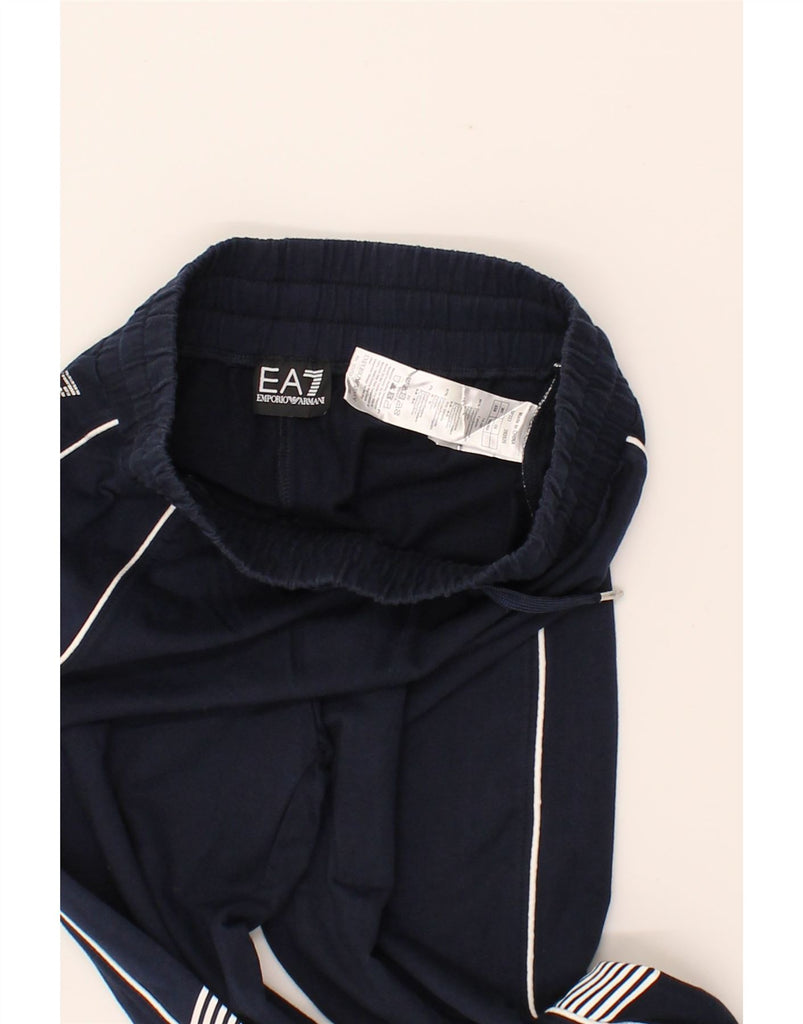EMPORIO ARMANI Womens Tracksuit Trousers Joggers UK 2 2XS  Navy Blue Vintage Emporio Armani and Second-Hand Emporio Armani from Messina Hembry 