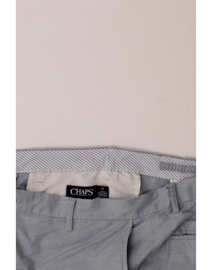 CHAPS Mens Chino Shorts W40  XL  Blue Cotton Vintage Chaps and Second-Hand Chaps from Messina Hembry 