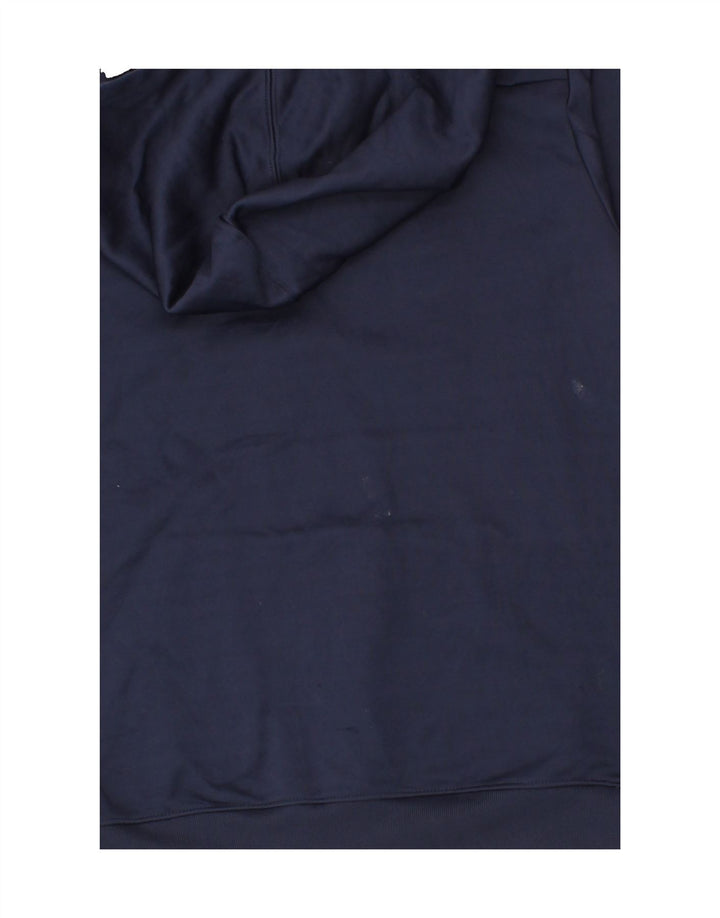 NFL Boys Graphic Hoodie Jumper 14-15 Years Large Navy Blue Polyester Vintage NFL and Second-Hand NFL from Messina Hembry 