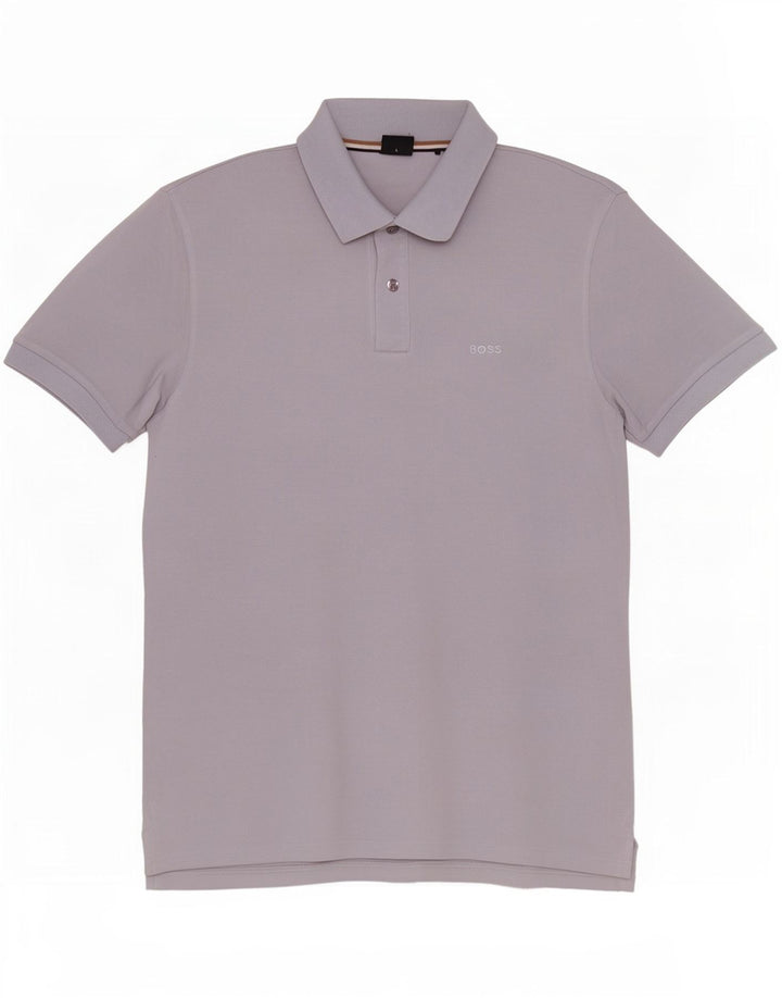 Hugo Boss Mens Polo Shirt Large Blue