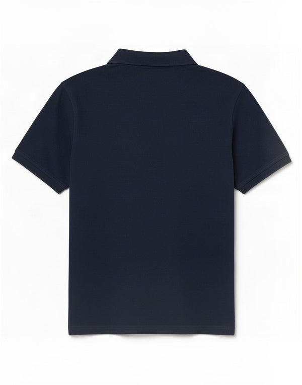 Pierre Cardin Mens Regular Fit Polo Shirt 2XL Navy Blue Cotton