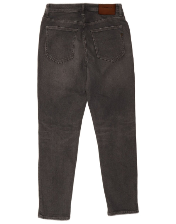 Dondup Womens Anya Tapered Jeans W28 L28 Grey Cotton