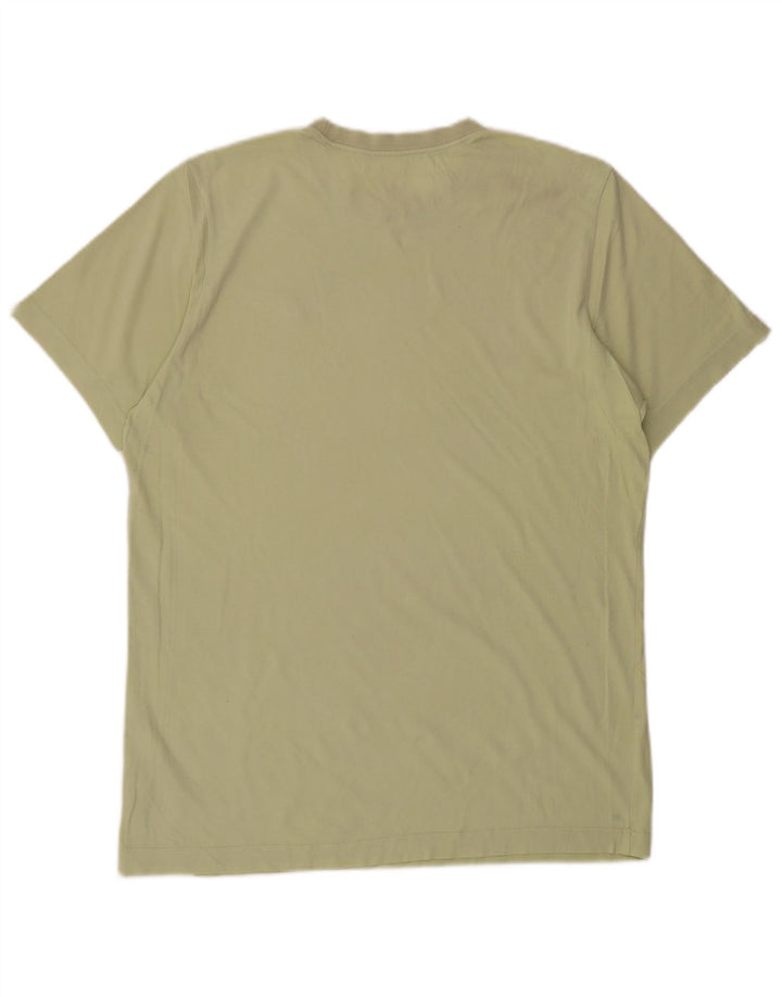 NIKE Mens T-Shirt Top Medium Green Cotton
