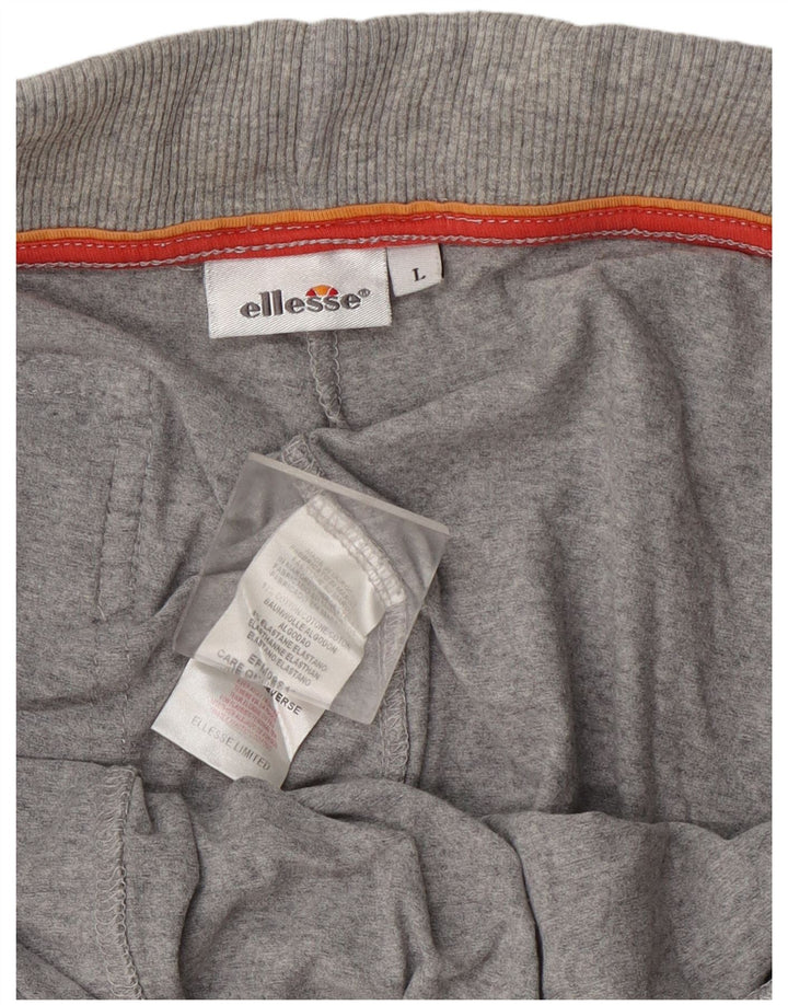 Ellesse Mens Sport Shorts Large Grey Cotton