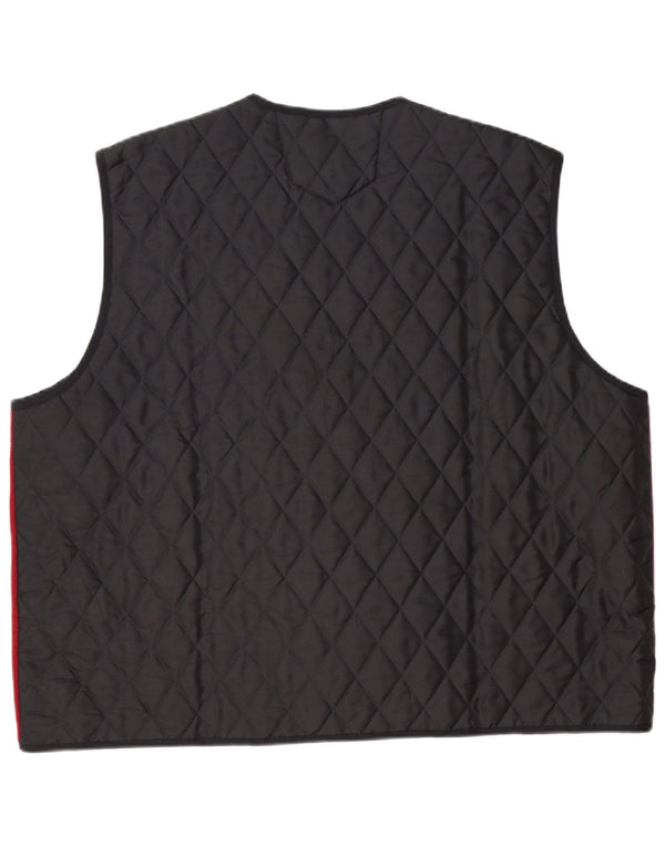 Club Damingo Mens Gilet UK 44 2XL Red Colourblock