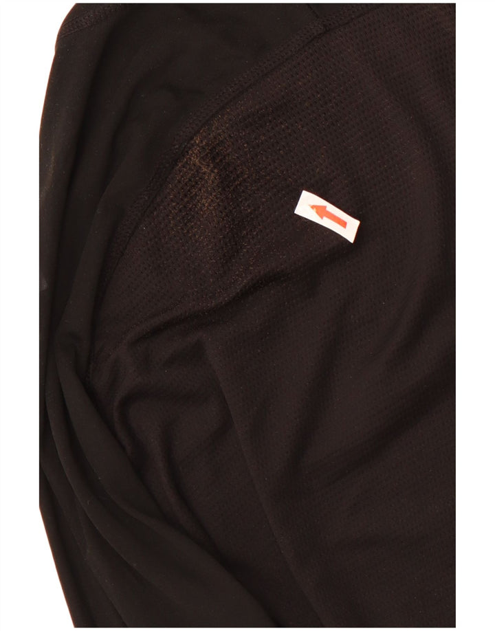 Adidas Womens Climacool Top Long Sleeve UK 14 Large Black