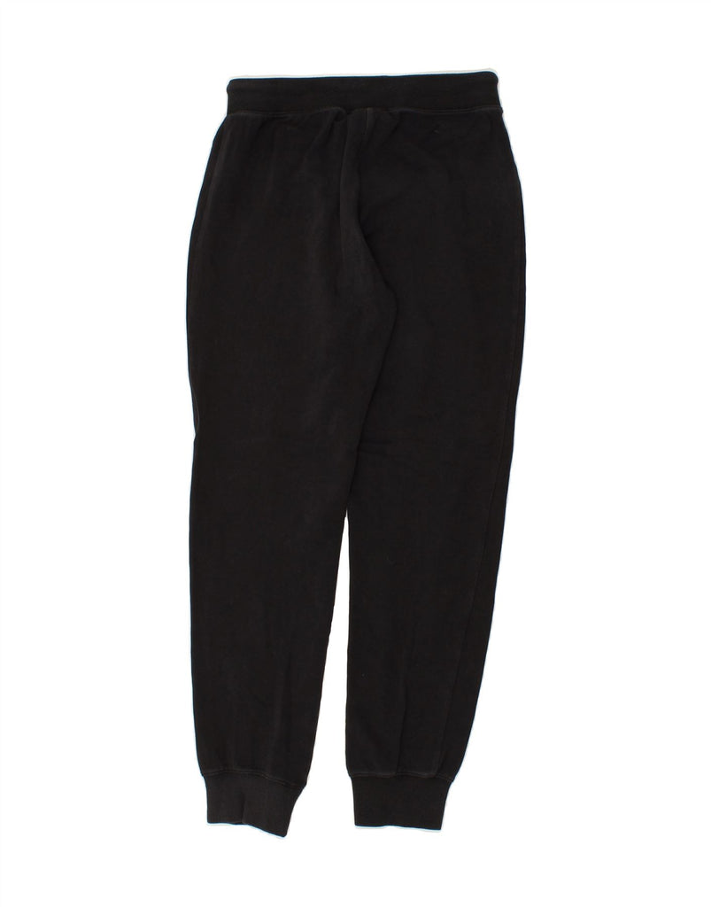 CHAMPION Womens Tracksuit Trousers Joggers UK 10 Small Black Cotton | Vintage Champion | Thrift | Second-Hand Champion | Used Clothing | Messina Hembry 