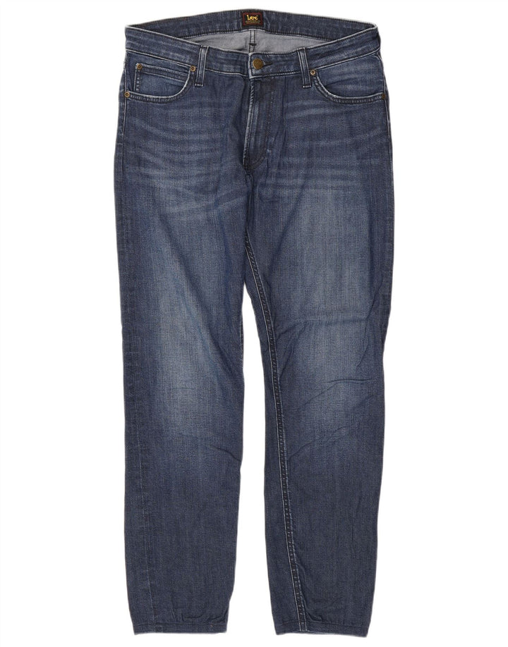 LEE Mens Malone Slim Jeans W33 L29 Blue Cotton