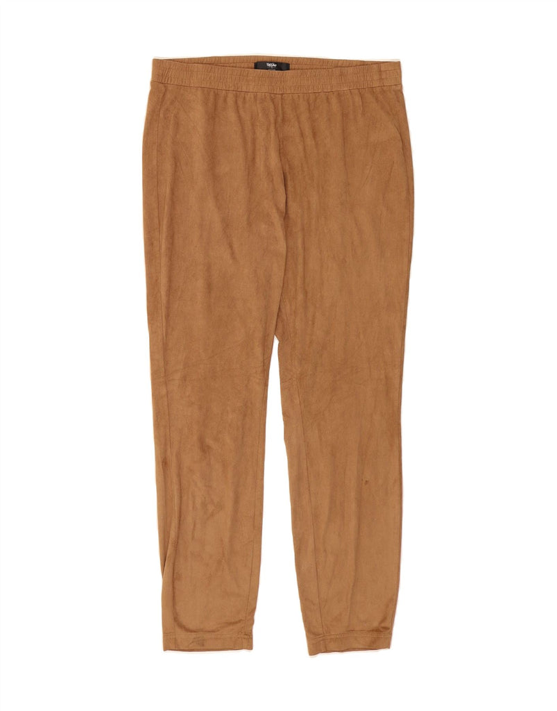 MOSSIMO Womens Fleece Tracksuit Trousers UK 16 Large Brown Polyester Vintage Mossimo and Second-Hand Mossimo from Messina Hembry 