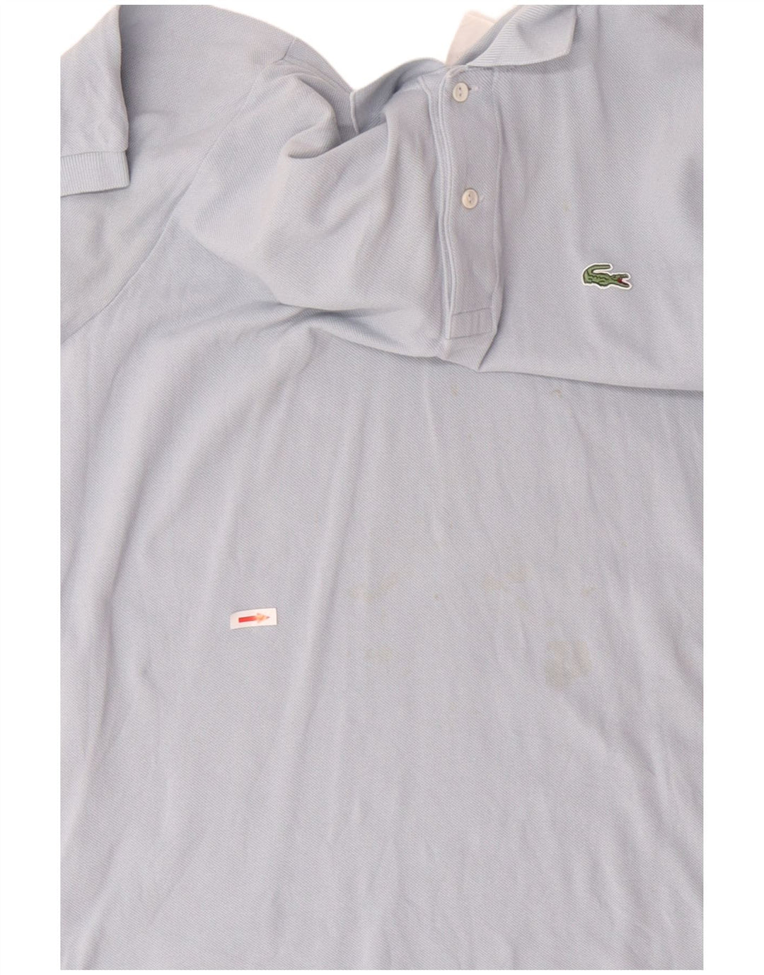 Lacoste Mens Polo Shirt Size 5 Large Blue Cotton