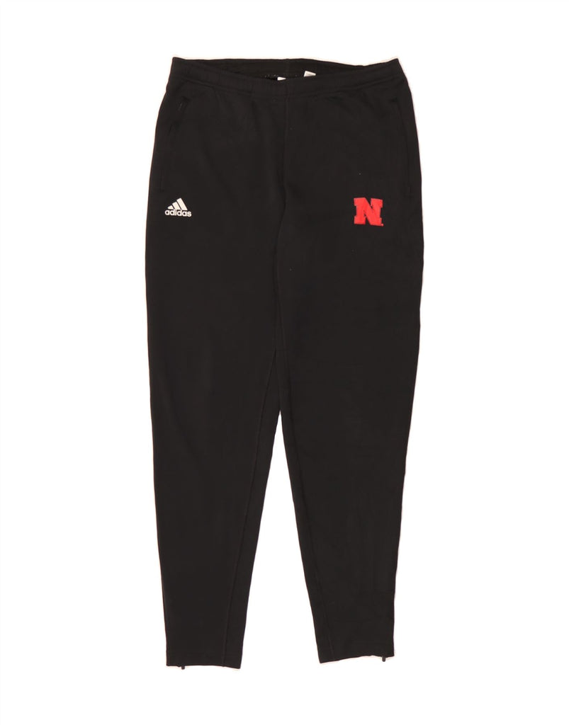 ADIDAS Womens Climacool Tracksuit Trousers UK 10 Small  Black Polyester Vintage Adidas and Second-Hand Adidas from Messina Hembry 