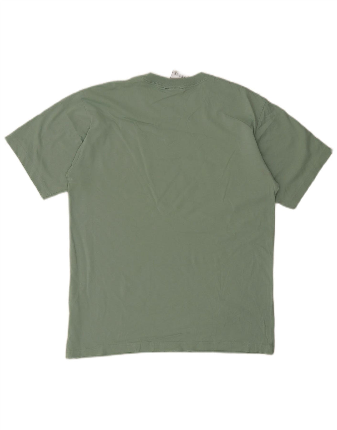 Adidas Mens Graphic T-Shirt Top Medium Green Cotton