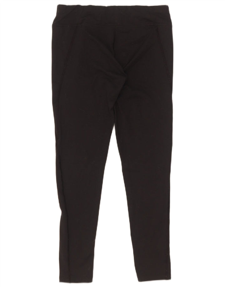 The North Face Womens Leggings UK 12 Medium Black Polyester