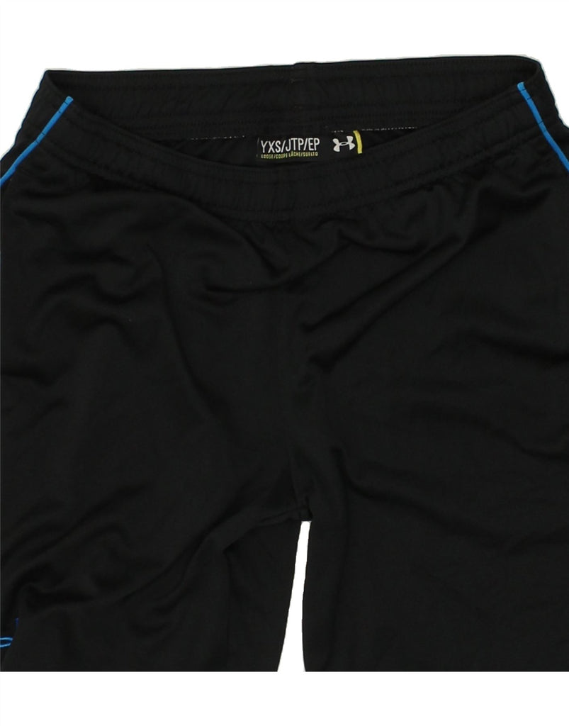 UNDER ARMOUR Boys Sport Shorts 6-7 Years XS Black | Vintage Under Armour | Thrift | Second-Hand Under Armour | Used Clothing | Messina Hembry 