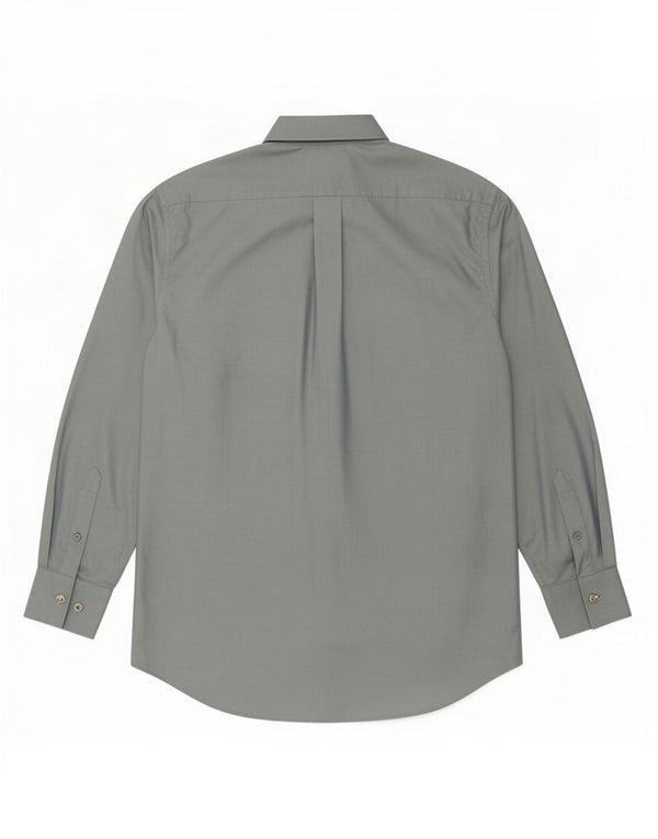 Kenzo Mens Shirt Size 40 15 1/2 Medium Blue Cotton