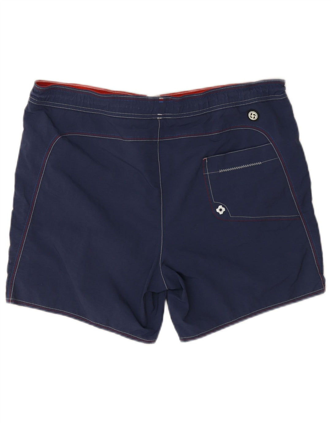 Colmar Mens Graphic Swimming Shorts IT 48 Medium Navy Blue Polyamide