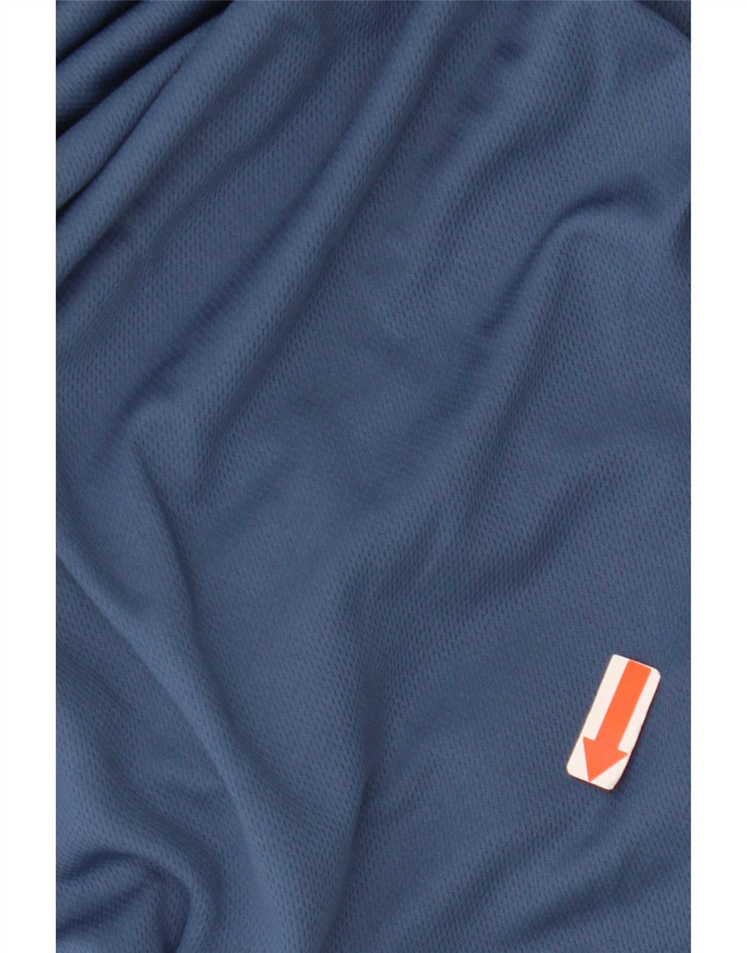 Asics Mens T-Shirt Top Large Blue Polyester