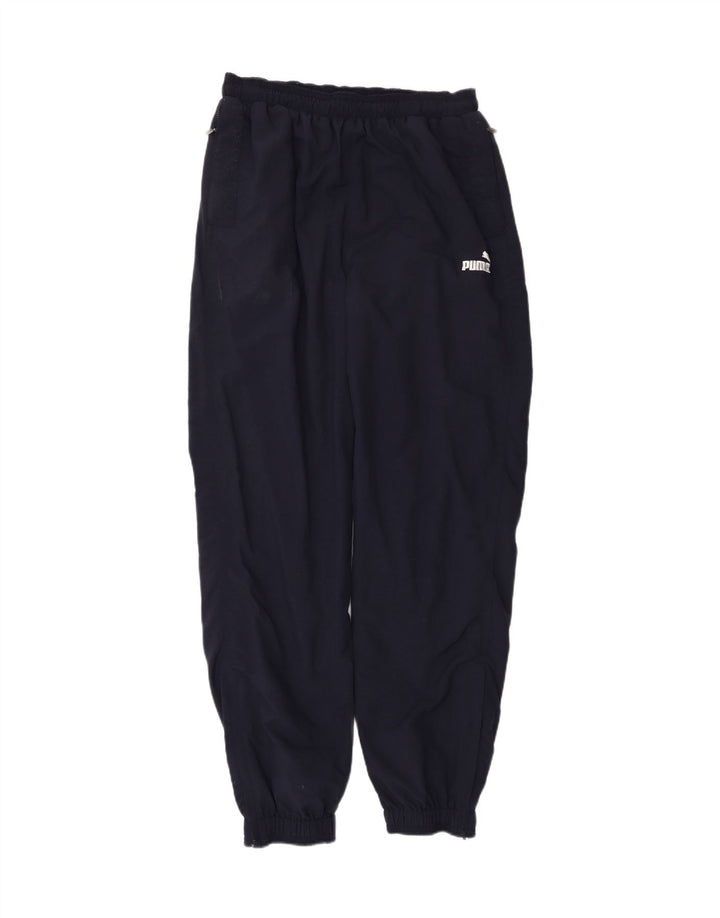 PUMA Mens Tracksuit Trousers Joggers Medium  Navy Blue Polyamide Vintage Puma and Second-Hand Puma from Messina Hembry 