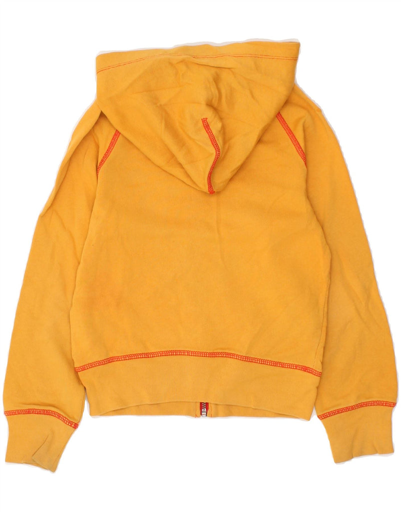 DIESEL Boys Graphic Zip Hoodie Sweater 7-8 Years Yellow Cotton | Vintage Diesel | Thrift | Second-Hand Diesel | Used Clothing | Messina Hembry 