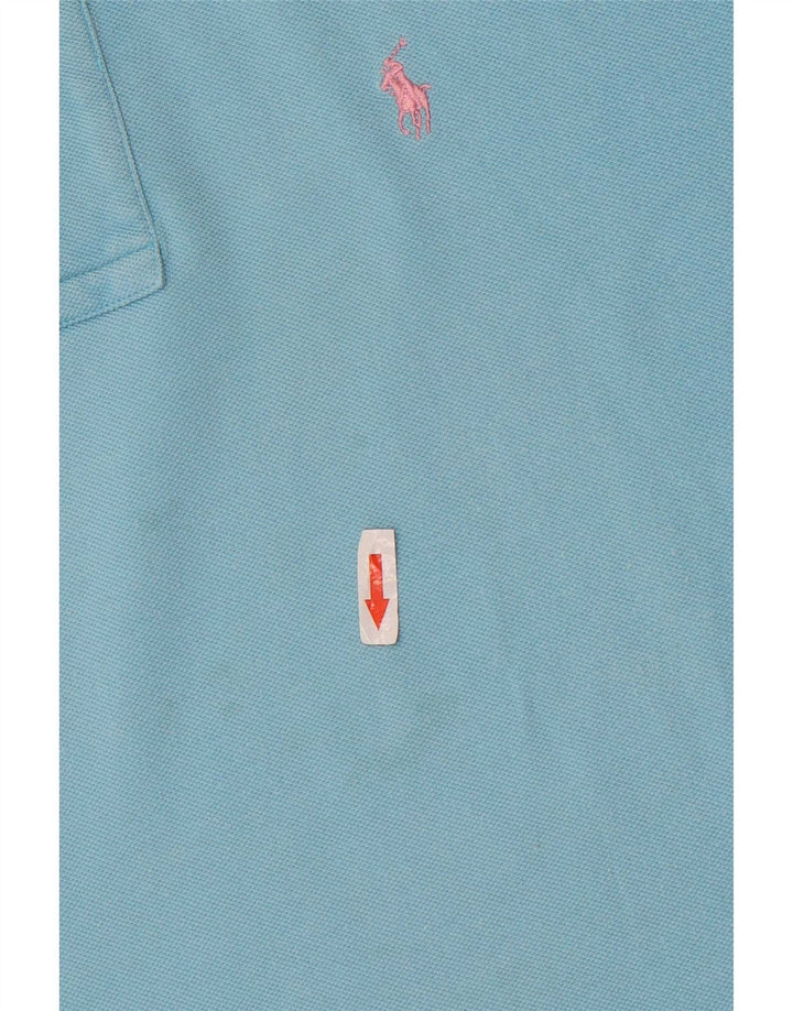 Polo Ralph Lauren Mens Shirt Medium Blue Cotton