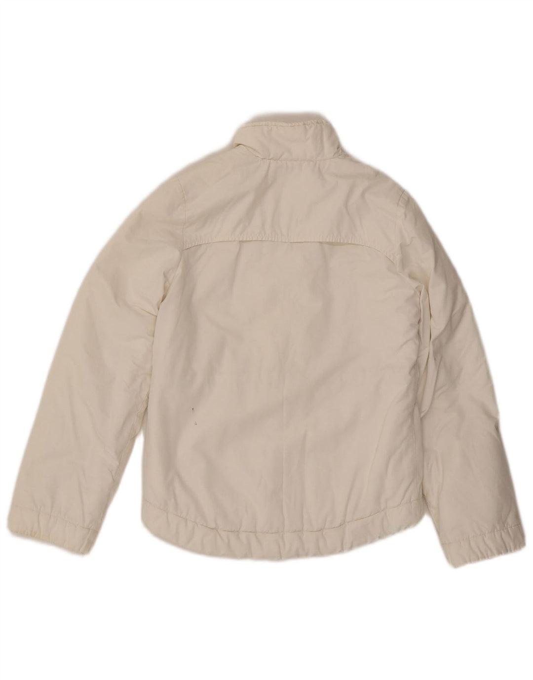 Nike Womens Windbreaker Jacket UK 4/6 XS White Cotton