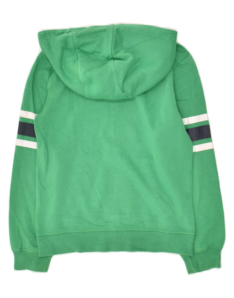 CHAMPION Boys Graphic Zip Hoodie Sweater 7-8 Years Small  Green Cotton | Vintage Champion | Thrift | Second-Hand Champion | Used Clothing | Messina Hembry 