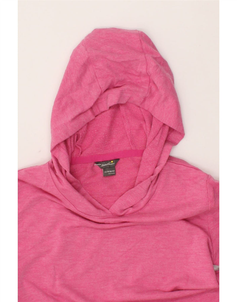 EDDIE BAUER Girls Hoodie Jumper 10-11 Years Medium Pink Vintage Eddie Bauer and Second-Hand Eddie Bauer from Messina Hembry 