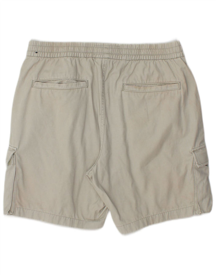 ABERCROMBIE & FITCH Mens Cargo Shorts Medium W34  Grey Cotton