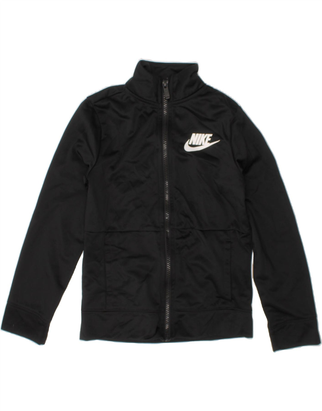 ADIDAS Boys Graphic Tracksuit Top Jacket 6-7 Years Large  Black Polyester Vintage Adidas and Second-Hand Adidas from Messina Hembry 