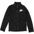 ADIDAS Boys Graphic Tracksuit Top Jacket 6-7 Years Large  Black Polyester Vintage Adidas and Second-Hand Adidas from Messina Hembry 