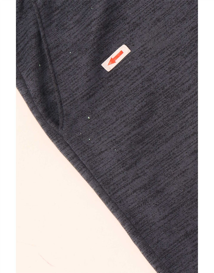 Kappa Mens Sport Shorts XL Navy Blue Flecked Polyester