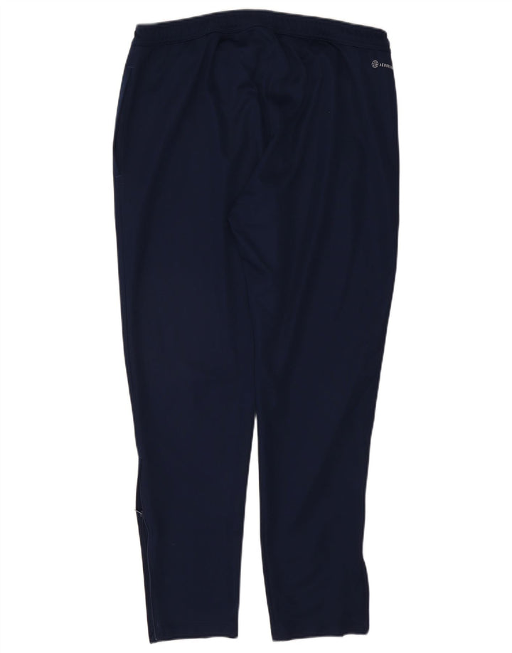 Adidas Mens Aeroready Tracksuit Trousers XL Navy Blue Polyester
