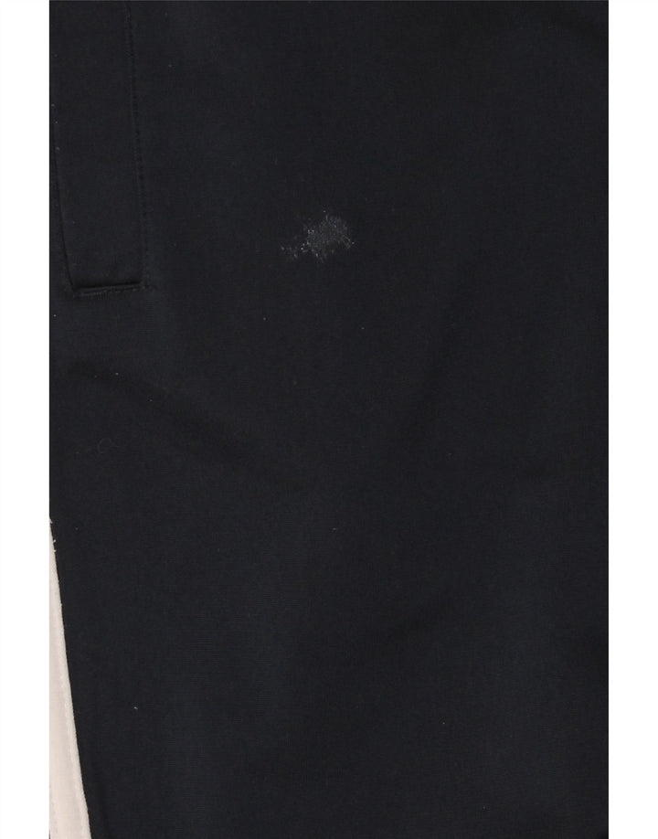 ADIDAS Mens Tracksuit Trousers Large Navy Blue Polyester