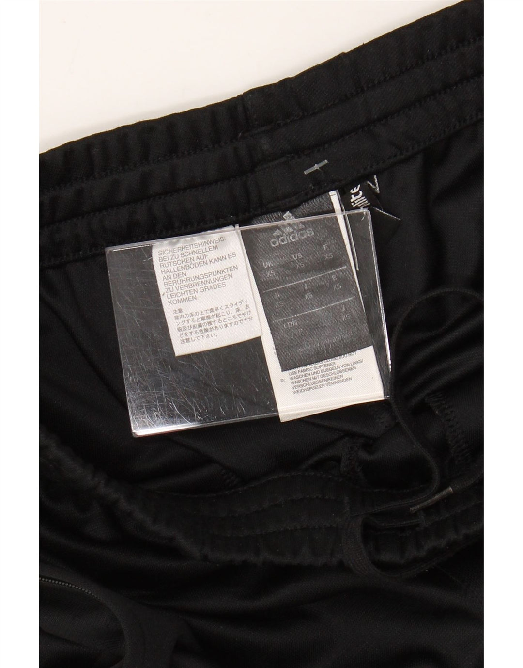 Adidas Womens Climalite Tracksuit Trousers UK 6 XS  Black Polyester