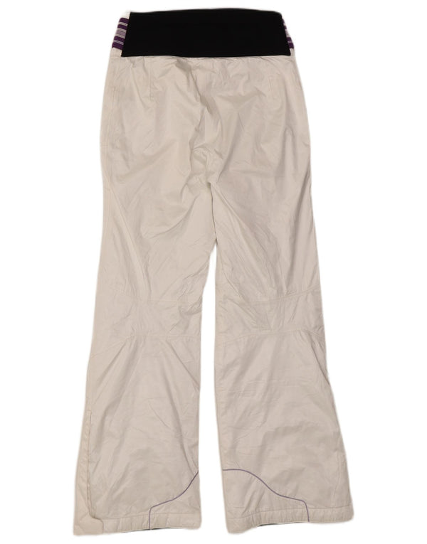 Colmar Womens Ski Trousers IT 42 Medium W28 L29 White Polyester Sports